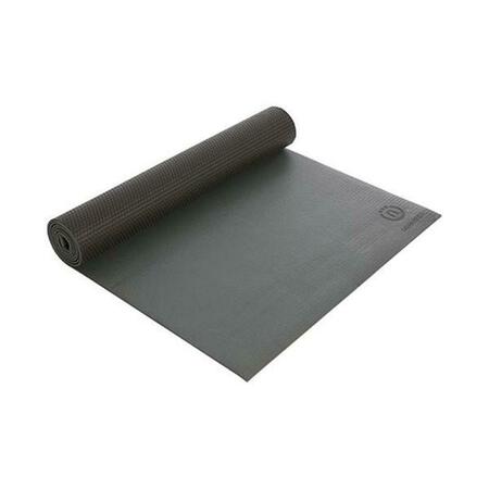 NATURAL FITNESS 72 X 23 X 0.625 In. Power House Pro Exercise Mat, Charcoal 232584